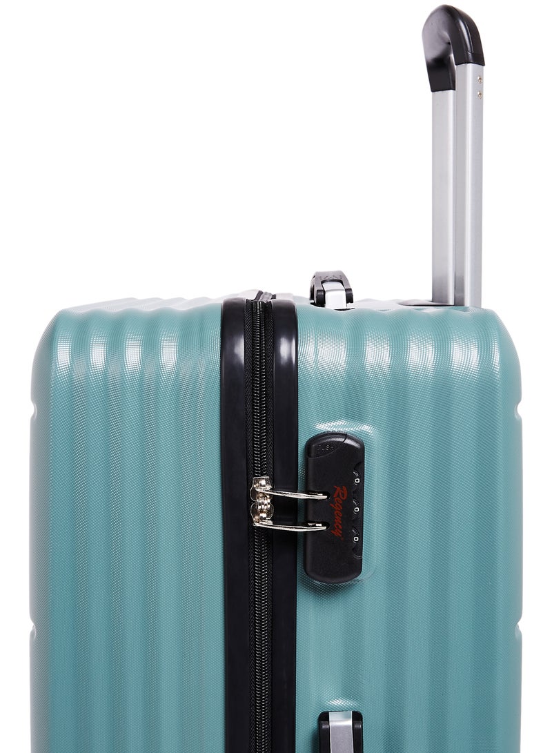 Regency New Legion Hardside Medium Check in Luggage Trolley Dark Green - Image 4