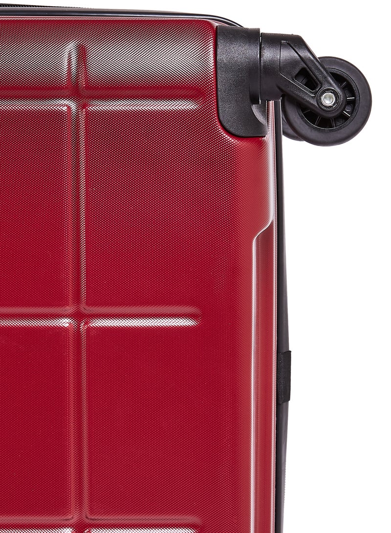 Regency New Legion Hardside Small Cabin Luggage Trolley Burgundy - Image 5