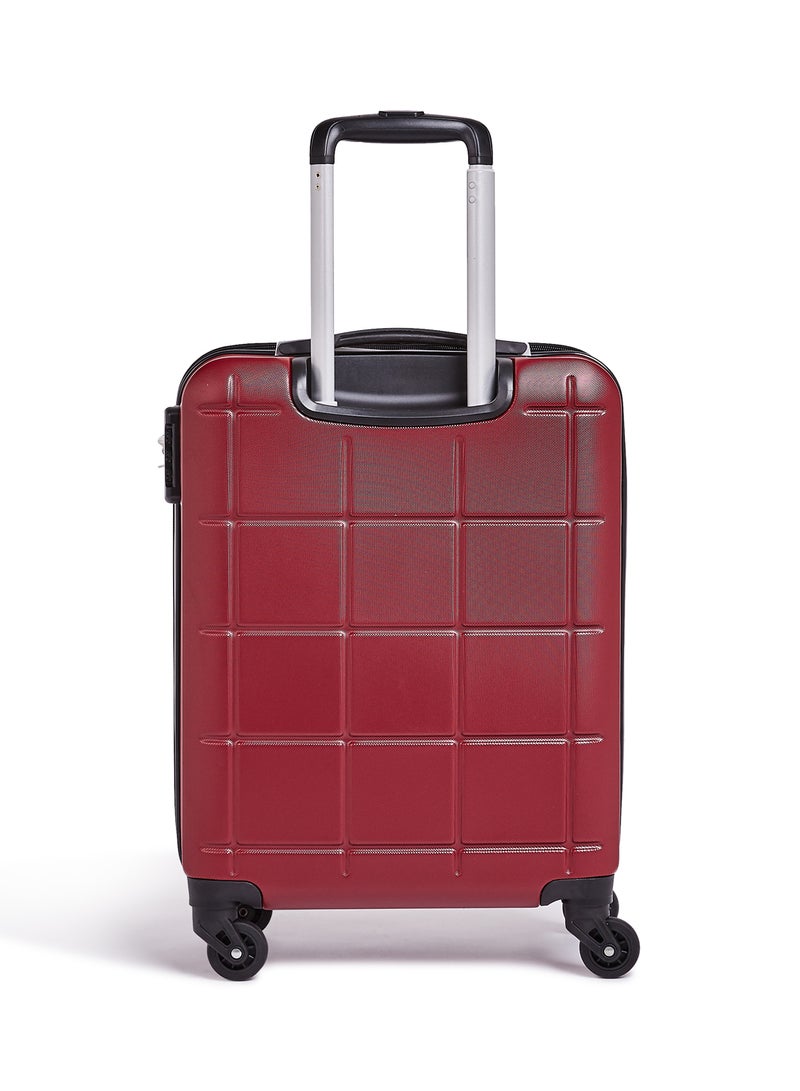 Regency New Legion Hardside Small Cabin Luggage Trolley Burgundy - Image 2