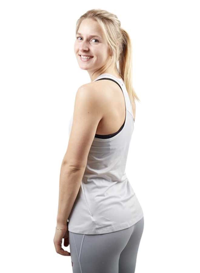 TOMMY SPORT - Performance Tank Scoop Neck Vest Light Cast - Image 1