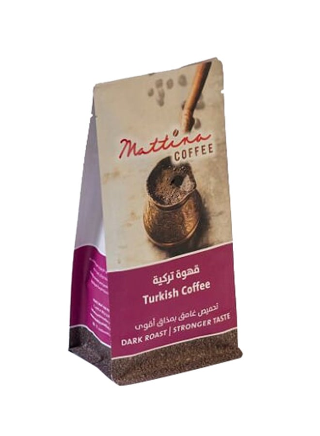 Mattina Coffee - Turkish Coffee Dark Roast Stronger Taste 200grams - Image 1