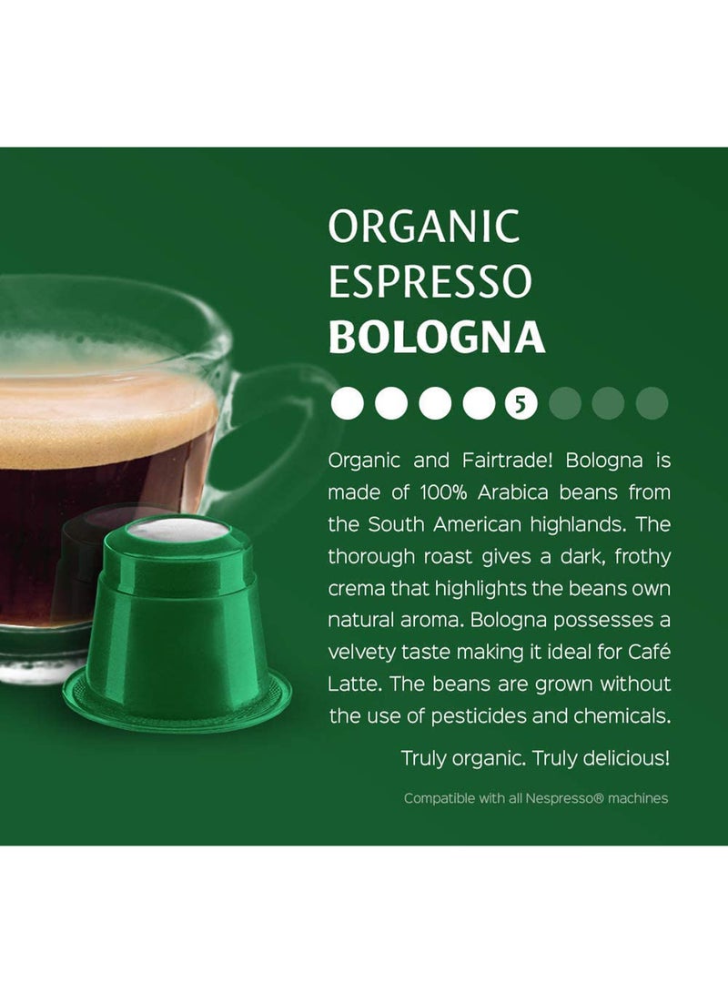 30 Nespresso Compatible Organic Selection Capsules 150grams