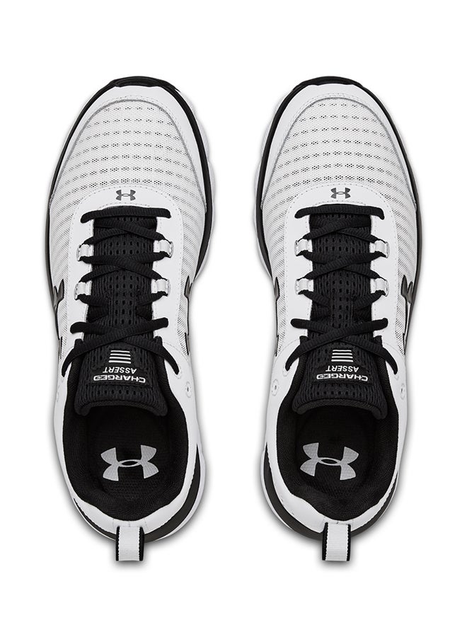 Charged Assert 8 Running Shoes White / White / Black