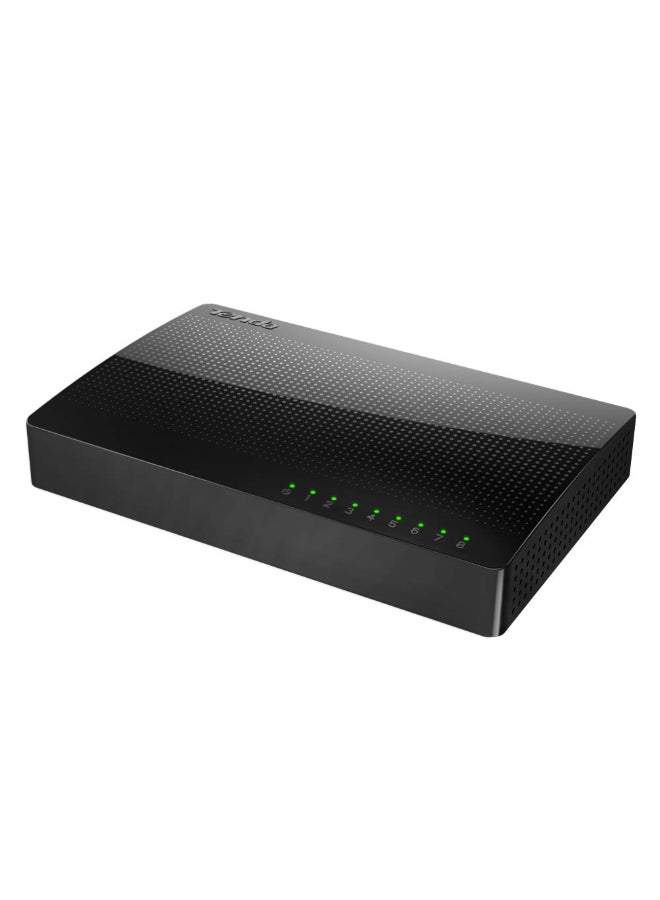 Tenda 8-Port Gigabit Ethernet Desktop Switch Black  - Image 3