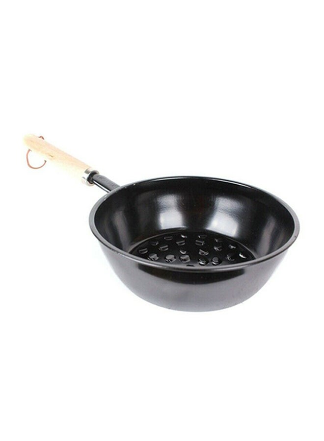 Generic - Charcoal Starter Pan With Handle Black 16centimeter - Image 1