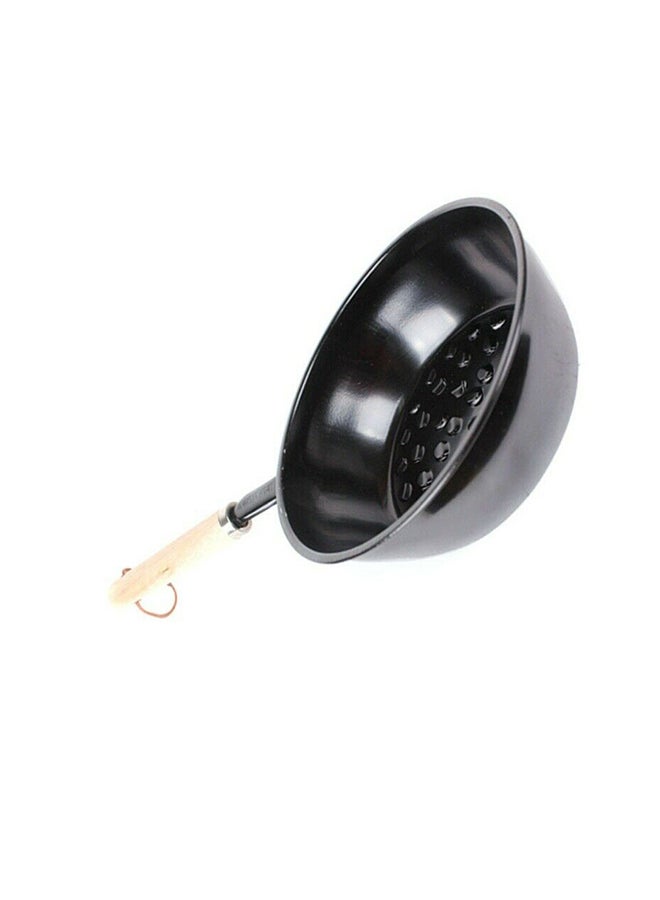 Generic - Charcoal Starter Pan With Handle Black 16centimeter - Image 1