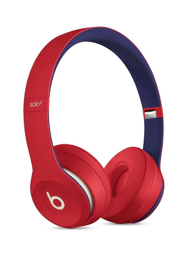 beats Beats Solo3 Wireless Headphones Red/Blue/White  - Image 5