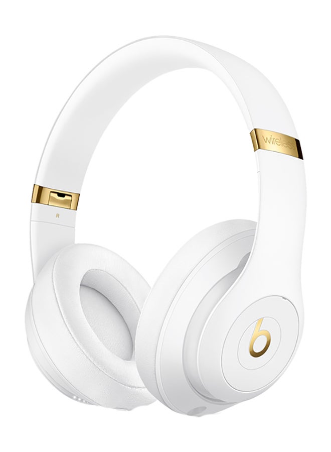 beats - Studio3 Bluetooth Over-Ear Headphones White/Gold - Image 1