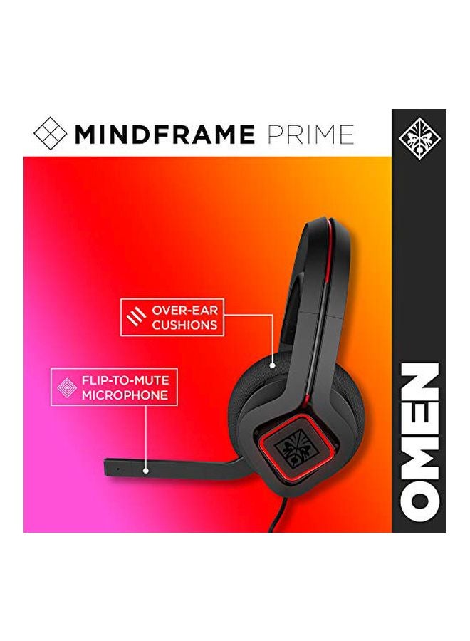 HP - Omen Mindframe Prime Wired Over-Ear Headphones With Mic For PS4/PS5/XOne/XSeries/NSwitch/PC - Image 1