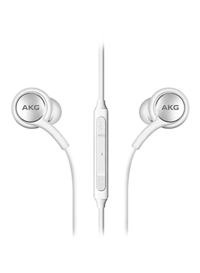 AKG - Wired In-Ear Earphones With Mic White - Image 1