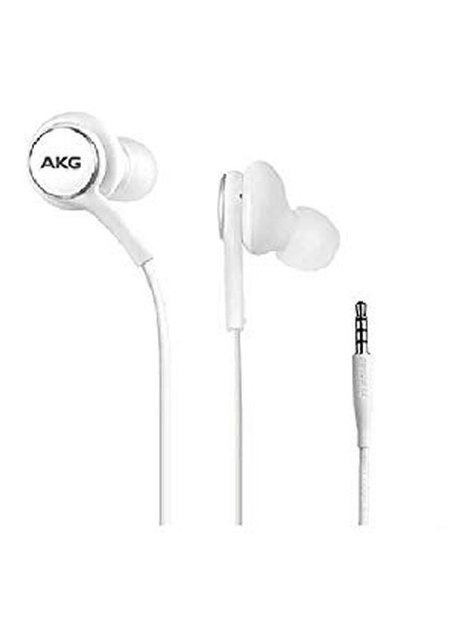 AKG - Wired In-Ear Earphones With Mic White - Image 1