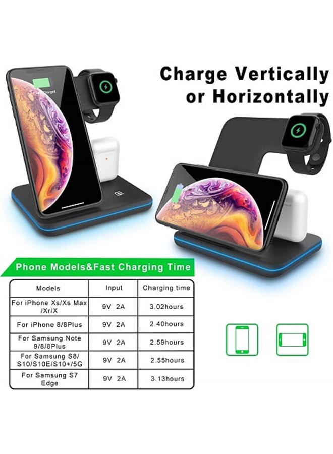 شاحن لاسلكي سريع أسود - Image 4