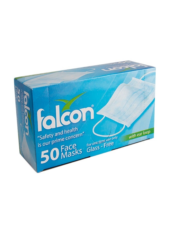 Falcon 50-Piece Face Mask With Ear Loop - Image 1