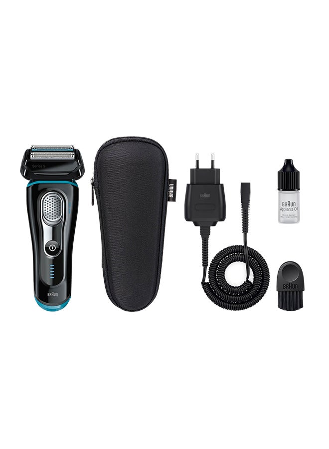 Series 9 Syncro Sonic Wet And Dry Shaver Set Black/Blue
