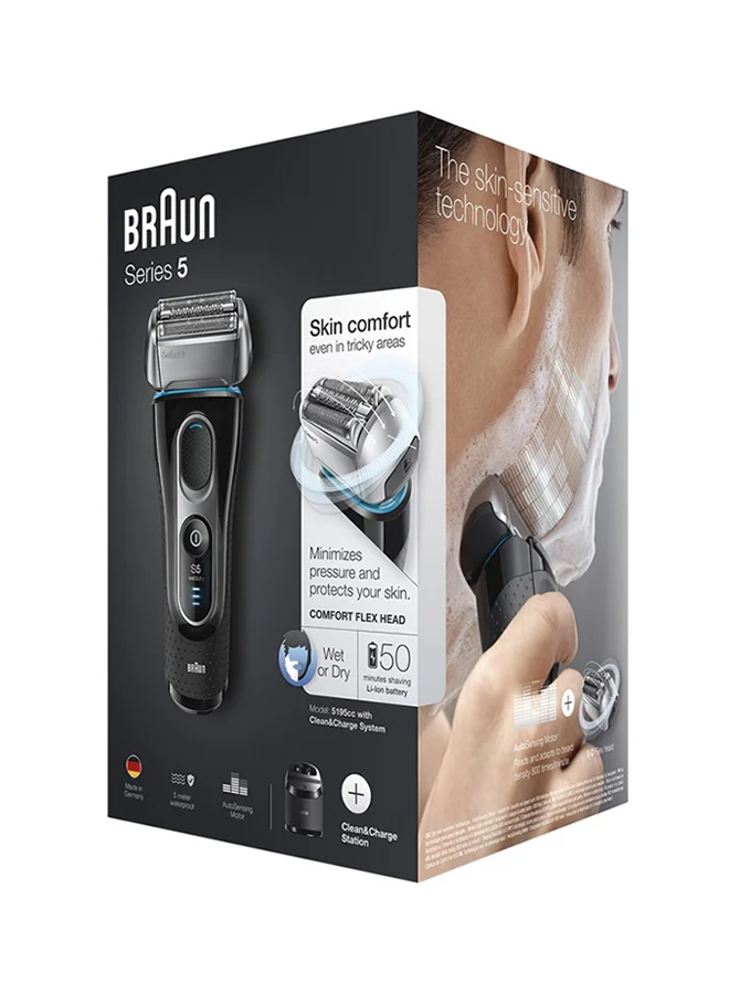 BRAUN Electric Foil Wet And Dry Shaver Set 5195CC