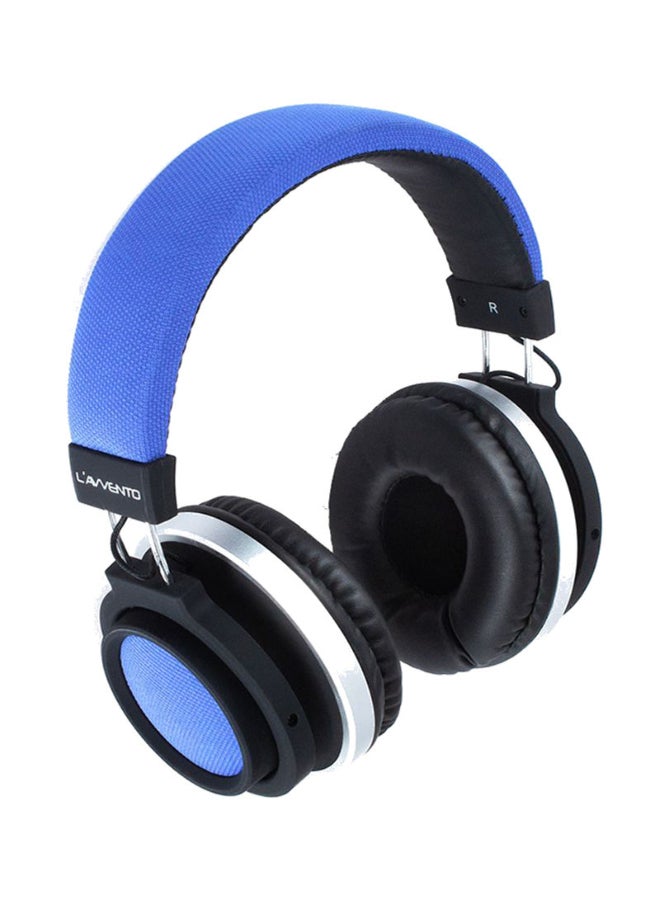 L'avvento Wireless Bluetooth Over-Ear Headphone Blue/Black - Image 1