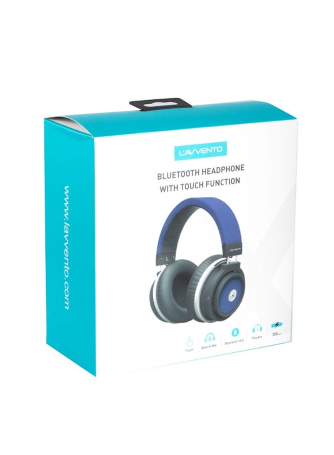 L'avvento Wireless Bluetooth Over-Ear Headphone Blue/Black - Image 5
