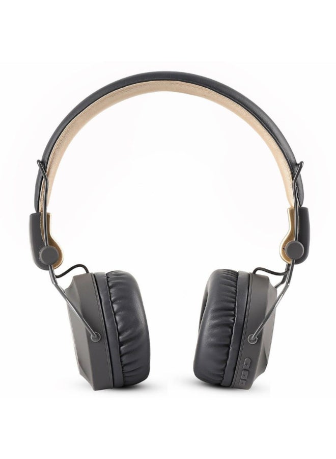 L'avvento Wireless Bluetooth Over-Ear Headphone Gold/Black - Image 4