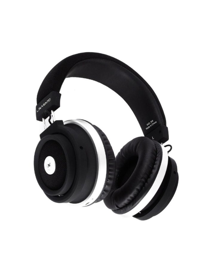 L'avvento Wireless Bluetooth Over-Ear Headphone Black/White - Image 2