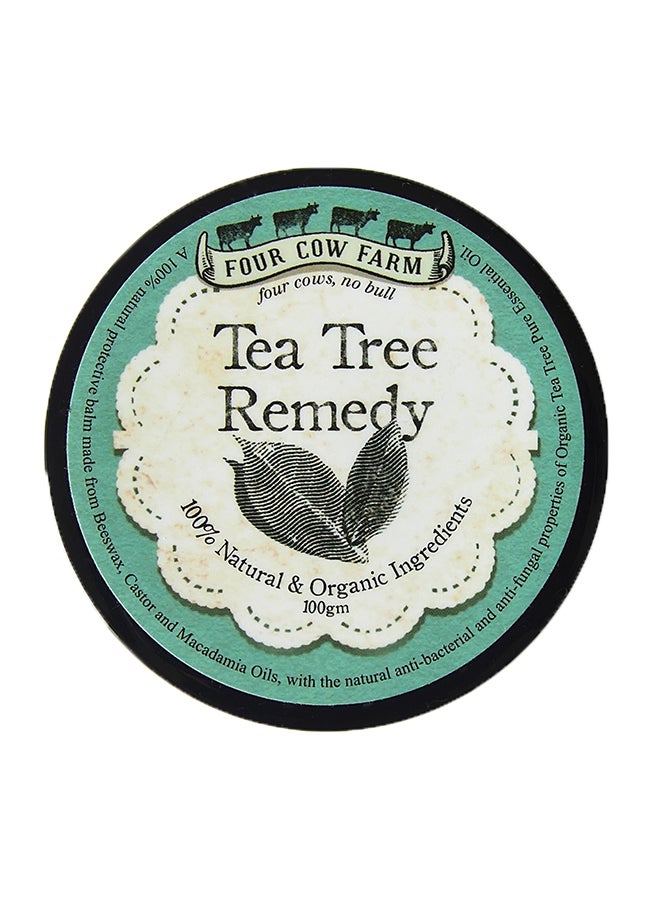 Four Cow Farm 100% Natural And Organic Ingredients Tea Tree Remedy - 100g - Image 1