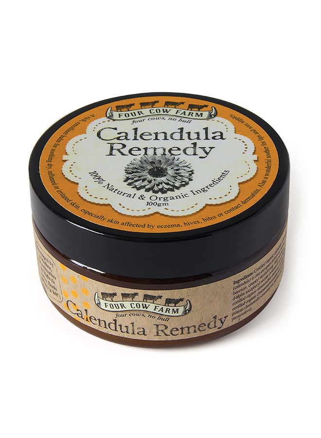Four Cow Farm - Natural And Organic Calendula Remedy Balm - 100g - Image 1