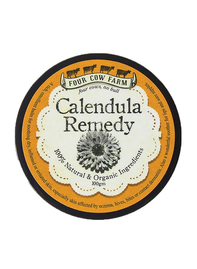 Four Cow Farm - Natural And Organic Calendula Remedy Balm - 100g - Image 1