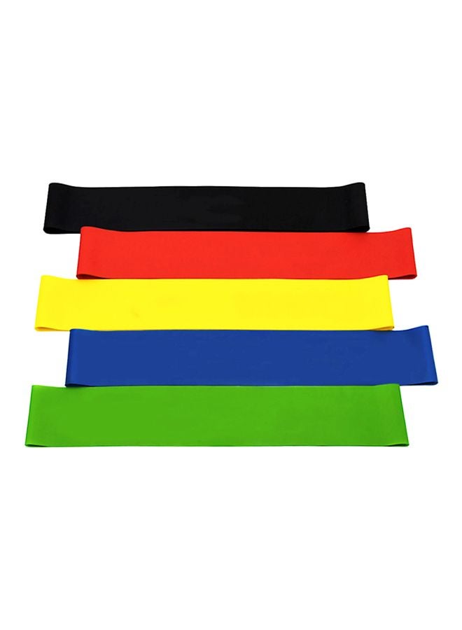 Kanteen Store Pack Of 5 Resistance Fitness Bands 15x5x10cm  - Image 1