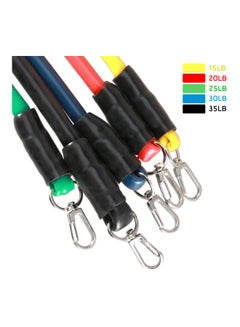 Kanteen Store 11-Piece Exercise Resistance Loop Bands Set 25x6x20cm  - Image 3