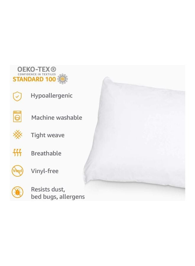 REGAL IN HOUSE Extra Support Maternity Pillow Combination White 152x50cm  - Image 2