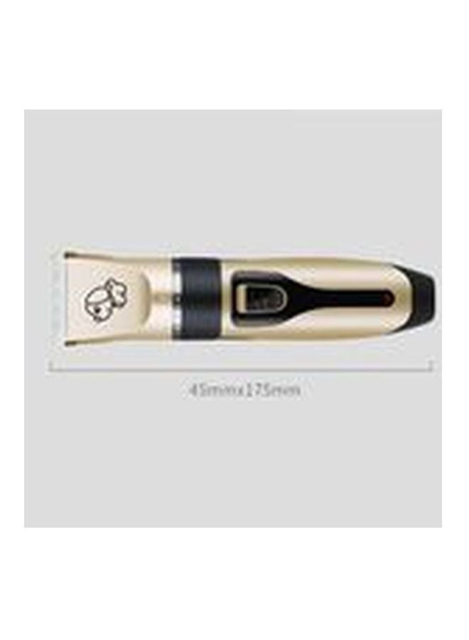 ماكينة تشذيب شعر الحيوانات الأليفة 7 في 1 ذهبي/ أسود - Image 2