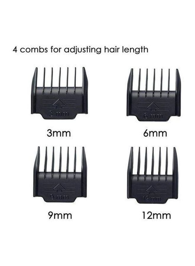 ماكينة تشذيب شعر الحيوانات الأليفة 7 في 1 ذهبي/ أسود - Image 4