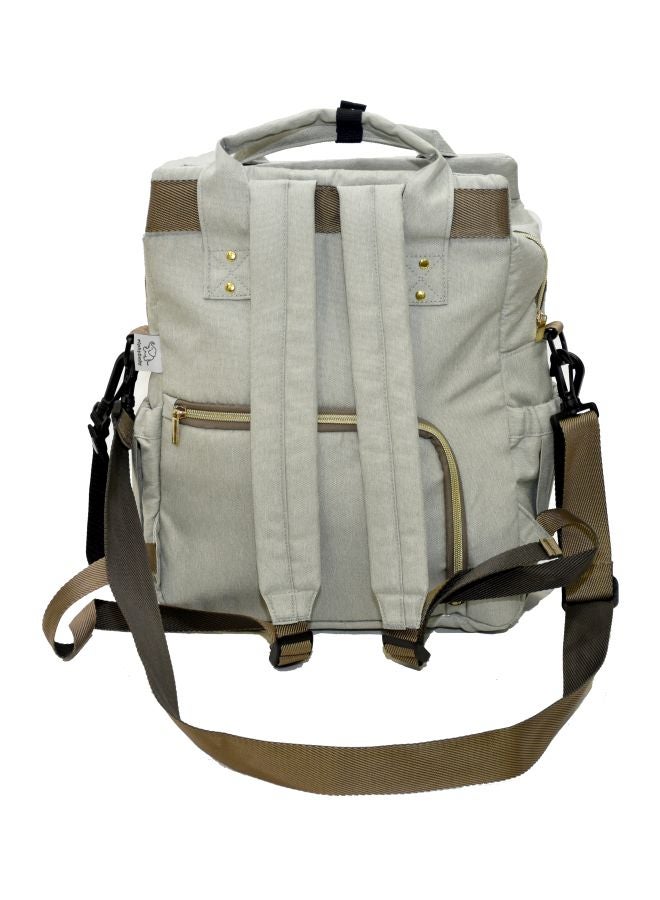elphybaby - Baby Diaper Bag, Light Grey - Image 1