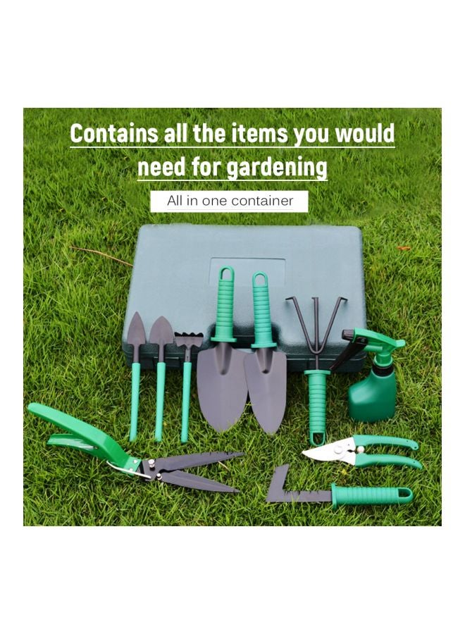Generic 10-Piece Garden Tool Set Dark Green 37x7x27centimeter  - Image 5