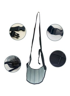 Generic Travel Hammock Adjustable Foot Rest Grey/Black 48x24cm  - Image 3