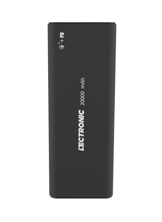 ليكترونيك باور بنك جلوريوس 20000.0 mAh أسود - Image 1