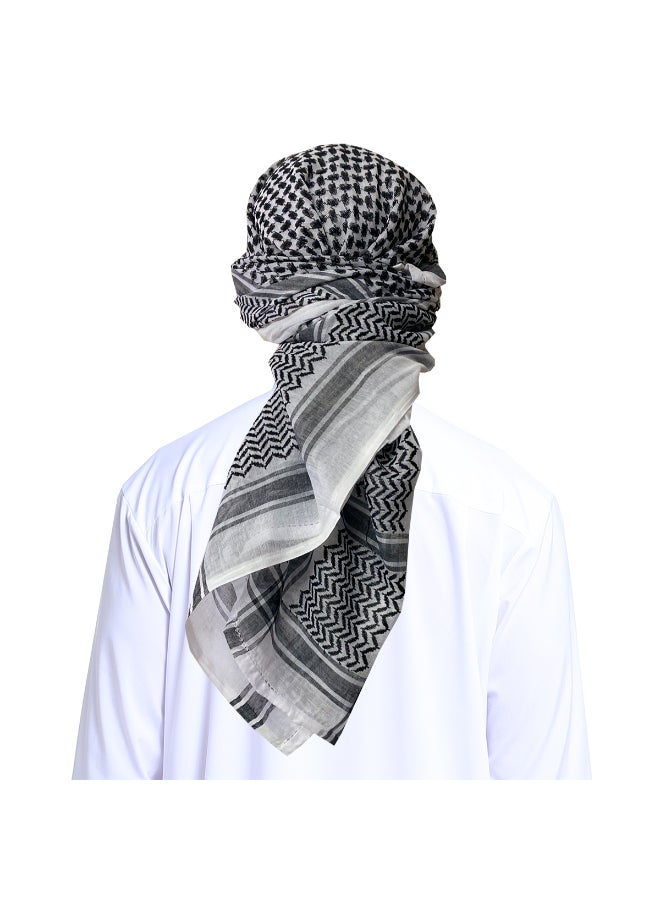 ماركة غير محددة وشاح رأس إسلامي من البوليستر صناعة يدوية متعدد الألوان  - Image 3