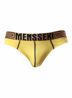 Generic Ice-Shredded Brief Yellow  - Image 2
