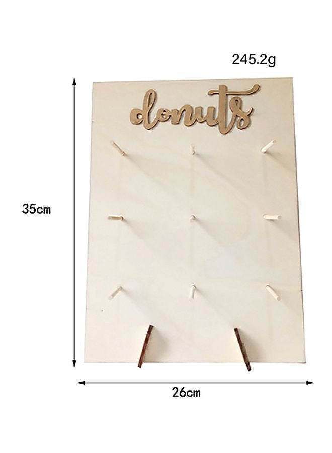 حامل دونات يثبت على الحائط 35x26x1.2سم - Image 3