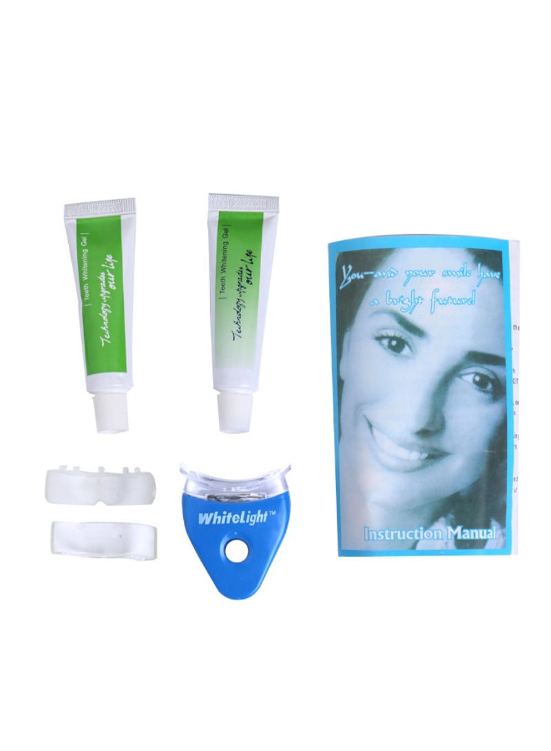 وايت لايت آلة محمولة لتبييض الأسنان أزرق/شفاف 28سم - Image 3