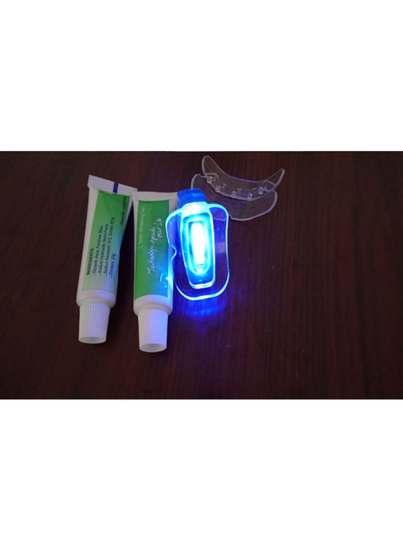 وايت لايت آلة محمولة لتبييض الأسنان أزرق/شفاف 28سم - Image 4