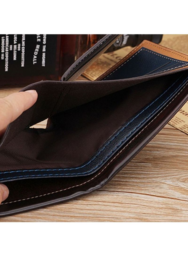 Fuerdanni - Vintage PU Leather Wallet Blue - Image 1