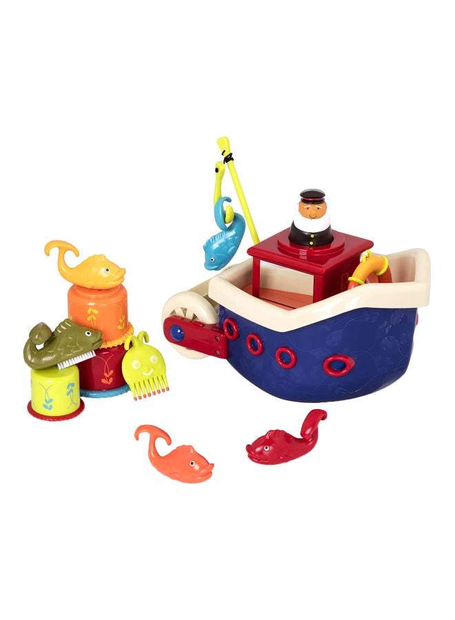 B. Fish N Splish, Bath Boat - Image 1
