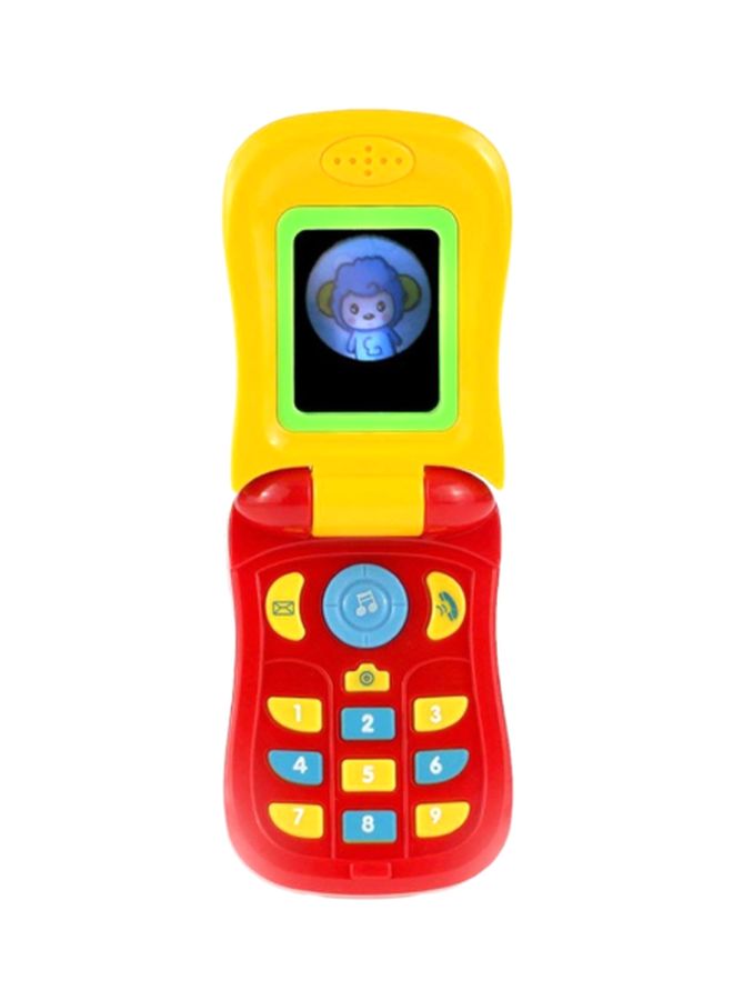 MEGGO Musical Cellular Phone Toy RJU2720316009292YL 9x8cm - Image 1