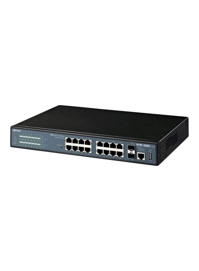 Buffalo Layer 2 Network Switch Black - Image 1