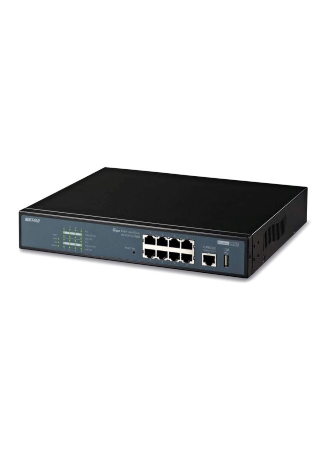 Buffalo - 8-Port Network Switch Black - Image 1