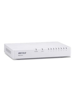 Buffalo 8-Port Gigabit Ethernet Switch White/Black  - Image 3