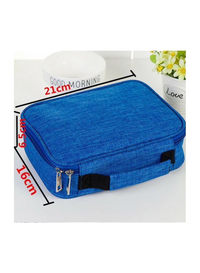 Beauenty Canvas Pencil Case Blue - Image 2