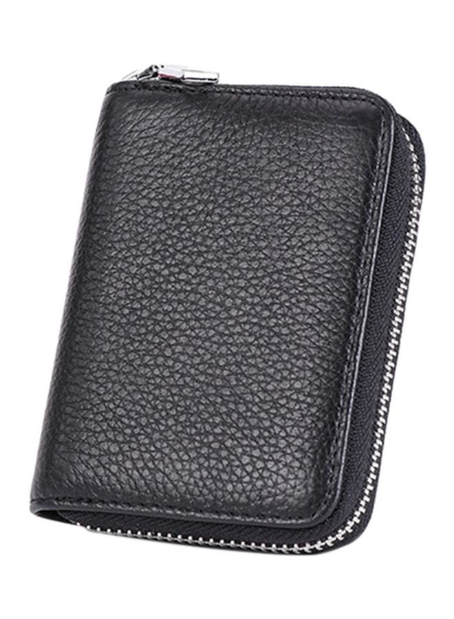 Beauenty Calfskin Leather Card Holder Black  - Image 1