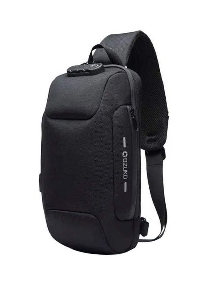 OZUKO - Leisure Fashion Anti-Theft Crossbody Bag Black - Image 1