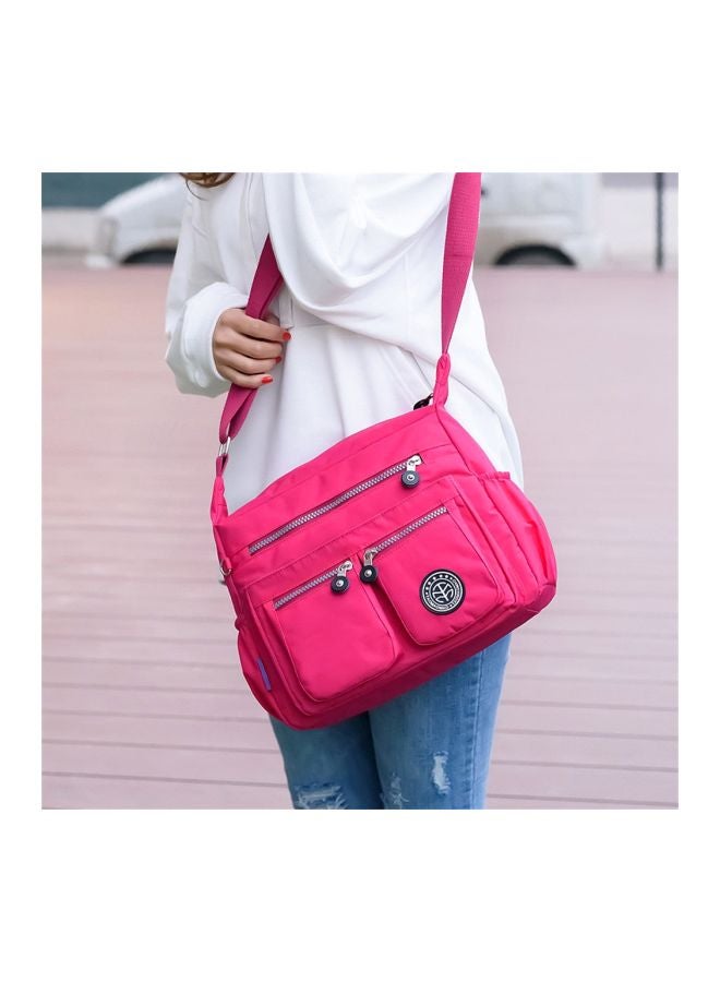 بيوينتي حقيبة كروس مضادة للماء وردي - Image 4